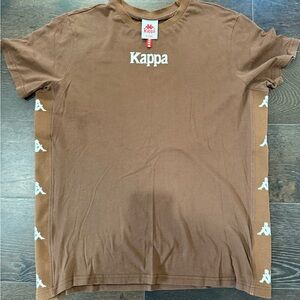 Men’s Kappa tee. Brown. XL